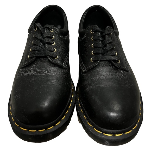 Dr. Martens 8053 Leather Casual Shoes, Black - Picture 3 of 5